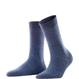 Soft Merino Socks Dark Bluemel