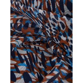 Penele Printed Chiffon Midi Dress