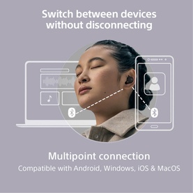 WF1000XM5 Black TW ANC Buds