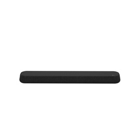 LG USE6S 3.0Ch Eclair 100W Soundbar in black, slim bar design, front-facing view on white background