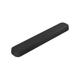 LG USE6S 3.0Ch Eclair 100W Soundbar in black, slim compact design with smooth matte finish, isolated on white background