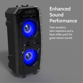 Portable Party Speaker with Mic