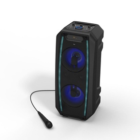 Portable Party Speaker with Mic