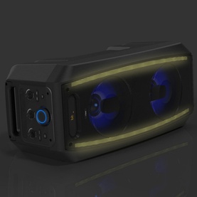 Portable Party Speaker with Mic