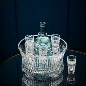 Lismore Diamond  Vodka Chiller 25cm 9.5in 7PCS