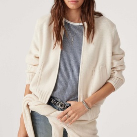 Belem Zip-Through Cardigan