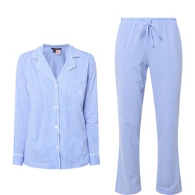 Striped Logo Pyjama Set
