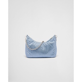 Re-Edition 2005 Embellished Satin Shoulder Bag