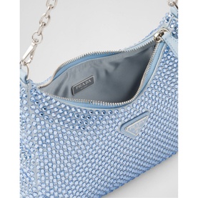 Re-Edition 2005 Embellished Satin Shoulder Bag