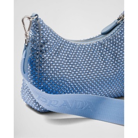 Re-Edition 2005 Embellished Satin Shoulder Bag
