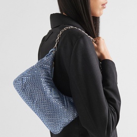 Re-Edition 2005 Embellished Satin Shoulder Bag