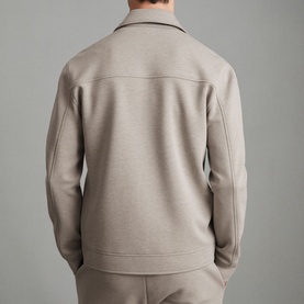 Medina Interlock Jersey Zip-Through Jacket