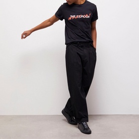 What Is Print Crew Neck T-Shirt