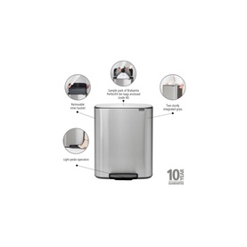 Bo Pedal Bin 60L