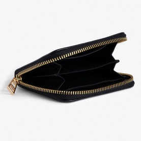 Mini ZV Leather Zip-Around Wallet