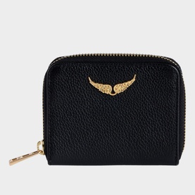 Mini ZV Leather Zip-Around Wallet