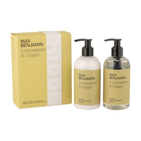 Lemongrass & Ginger Hand & Body Wash/Lotion Set 300ml