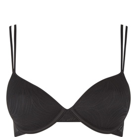 Sheer Marquisette Lined T-Shirt Bra