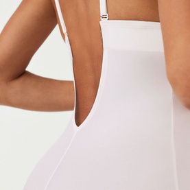 SPANXshape&trade; Suit Your Fancy Plunge Low-Back Mid-Thigh Bodysuit