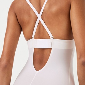 SPANXshape&trade; Suit Your Fancy Plunge Low-Back Mid-Thigh Bodysuit