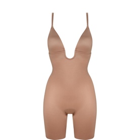 SPANXshape&trade; Suit Your Fancy Plunge Low-Back Mid-Thigh Bodysuit