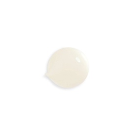 Sisley Revitalising Nourishing Shampoo cream texture swatch, shown as a smooth off-white dollop for dry and very dry hair