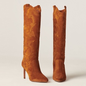 Caitlin Western Knee-High Boots