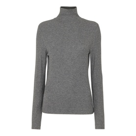 Essential Ribbed Polo Neck