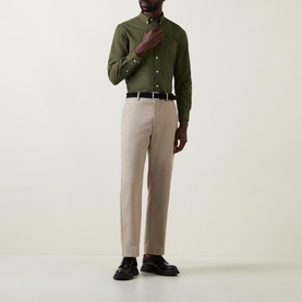Casual Button-Down Collar Shirt