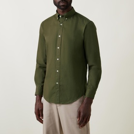 Casual Button-Down Collar Shirt