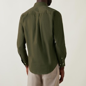 Casual Button-Down Collar Shirt