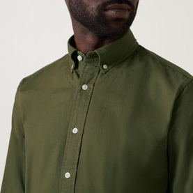 Casual Button-Down Collar Shirt