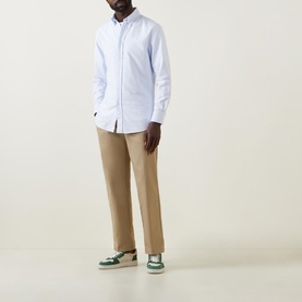 Striped Oxford Casual Shirt