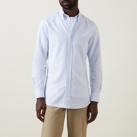 Striped Oxford Casual Shirt