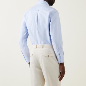 Oxford Single-Cuff Casual Shirt