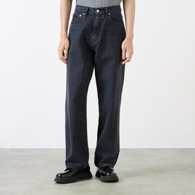 Third Cut Mid-Rise Straight Leg Jeans
