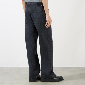 Third Cut Mid-Rise Straight Leg Jeans
