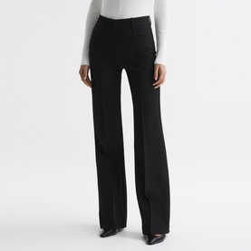 Claude High-Rise Flared Trousers