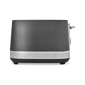 MR Illumination Matt Steel 4 Slice Toaster