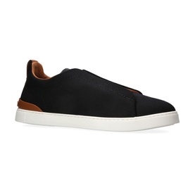 Triple-Stitch Low-Top Trainers