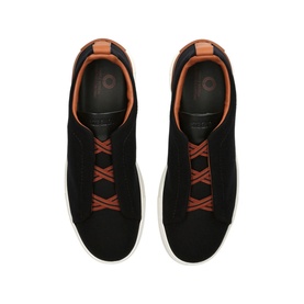 Triple-Stitch Low-Top Trainers