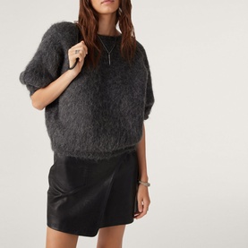 Fill Twist Back Sweater