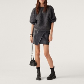 Fill Twist Back Sweater
