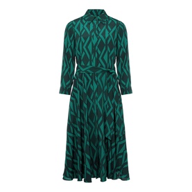 Lainey Printed Shirt Dress