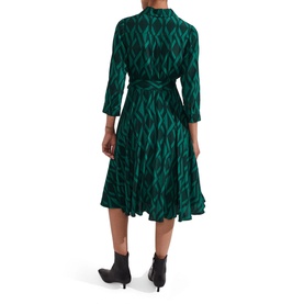 Lainey Printed Shirt Dress
