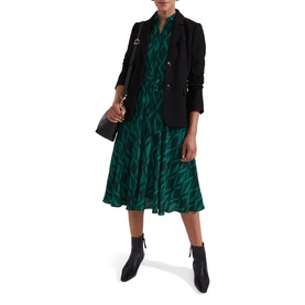 Lainey Printed Shirt Dress