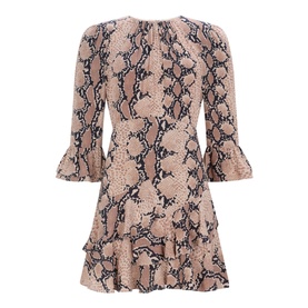 Snake Mini Dress