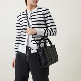 The Monogram Debossed Small Tote Bag