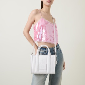 The Monogram Debossed Small Tote Bag