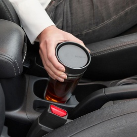 Make & Take Travel Tea Cup - Dark Grey